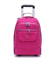 18 Inch Wheeled Backpacks for Laptop Waterproof Travel Trolley Backpack Large Capacity Men Trolley Bags Luggage Carry-on Bags