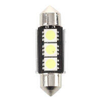 2X 36MM Bulb Lamp 3 LED White Car Dome CANBUS