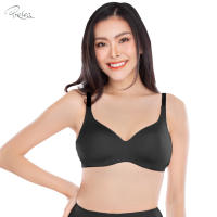 Presea บราไร้โครง เนียนเรียบไร้ตะเข็บ Smooth Seamless bra  สีดำ MA1511