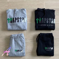 Trapstar ค่อยเป็นค่อยไปปัก Hoodies ขนแกะ Hoody เสื้อสูท