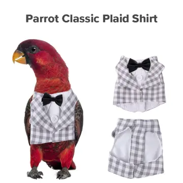 Bird Costume for Birds, Soft Frog Bird Clothes Bird Diaper Flight Suit for  Parakeets Cockatiel Cockatoo Macaw Conure- Halloween Party