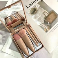 【CW】☃❀✙  Makeup brush set of loose paint eye shadow soft hair makeup portable 5 sets tools