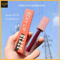 ลิปสติก ลิปเนื้อกำมะหยี่ เนื้อซอฟท์แมท ละมุนปาก สีสวย ติดทน ปากไม่แห้ง ลาเมล่า Lameila Silky Lip（116）