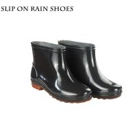 【CW】 on rain shoes acid and alkali resistance high top warm waterproof thick labor protection boots