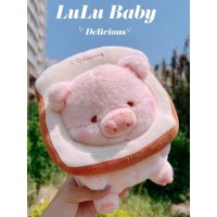 Lulu Pig Bread Plush Kawaii Anime Pig Plushie Cute Stuffed Animals Peluche Girl Heart Girlfriend Couple Birthday Gifts