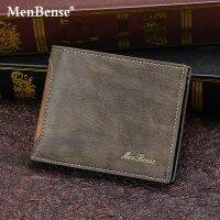 Men Wallet Leather Business Foldable Wallet Luxury Billfold Slim Cowhide Credit Card Holder Inserts Coin Purses 2023 Mens Purse