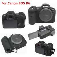 ฝาครอบเคสผิวซิลิโคนกระเป๋ากล้อง DSLR สำหรับ Canon EOS R10 R6 R7 M50 90D 60D 800D 1300D 6D2 5D 6D Mark II 5DII 5D2 T7i T6 T8i