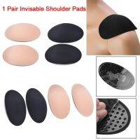 【CW】 1 Pair Soft Foam Padded Shoulder Push up Cushions Reusable Self Adhesive Non slip Enhancer Clothes Sewing Accessories