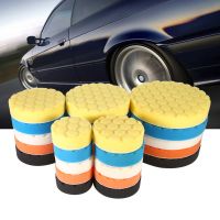 【LZ】♈▫™  5 Pack 3/4/5/6/7 Inch Compound Buffing Polishing Pads Cutting Sponge Pads Kit for Car Buffer Polisher Compounding And Waxing