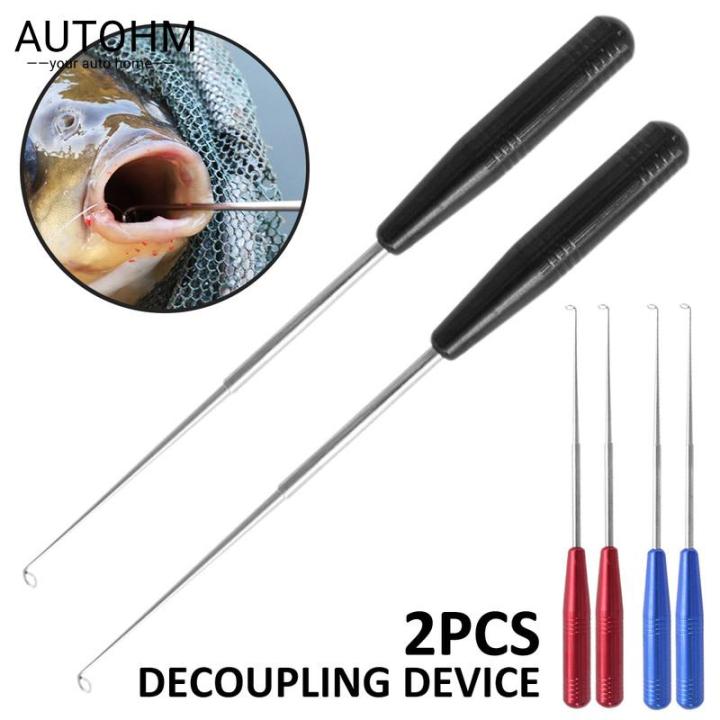 Fish Hook Disconnect Device Fish Hook Remover 2pcs Fish Hook Remover  Fishing Hook Quick Removal Tool Fish Hook Detacher Extractor with Magnet