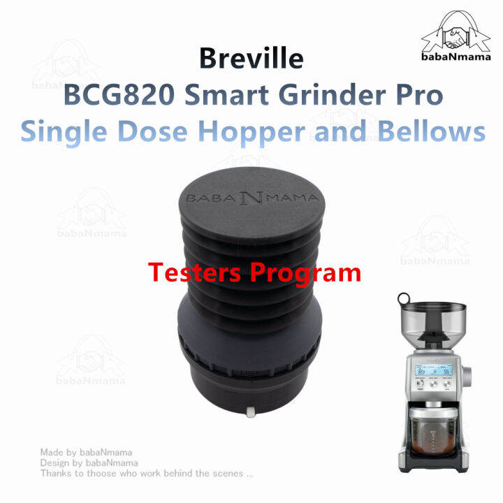 Testers Program BCG820 Breville Smart Grinder Pro Single Dose Hopper