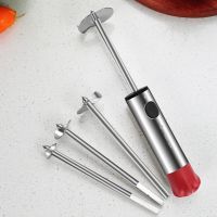 Kitchen Vegetable &amp; Fruit Corer Tool Stainless Steel Corer for Easy Core Removal Slicing Kitchen Accessories