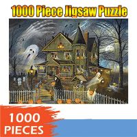 1000pcs Halloween Jigsaw Puzzles Paper Puzzles 1000 Piece Anime Halloween Decoration in Teaser Game Educational Toys