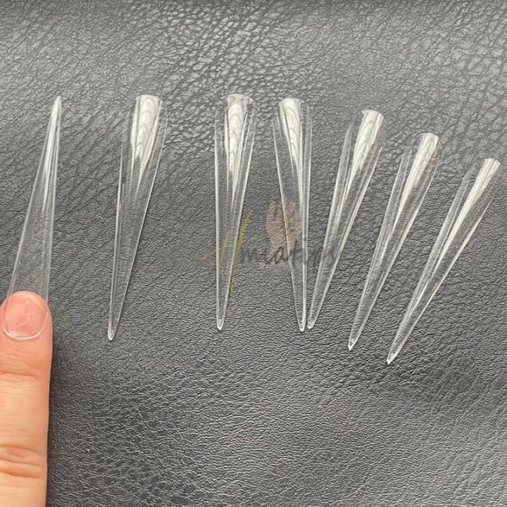 5xl-extreme-long-stiletto-nails-full-cover-nails-artificial-acrylic-false-nail-tips-press-on-manicure-tool-accessories-shoes-accessories