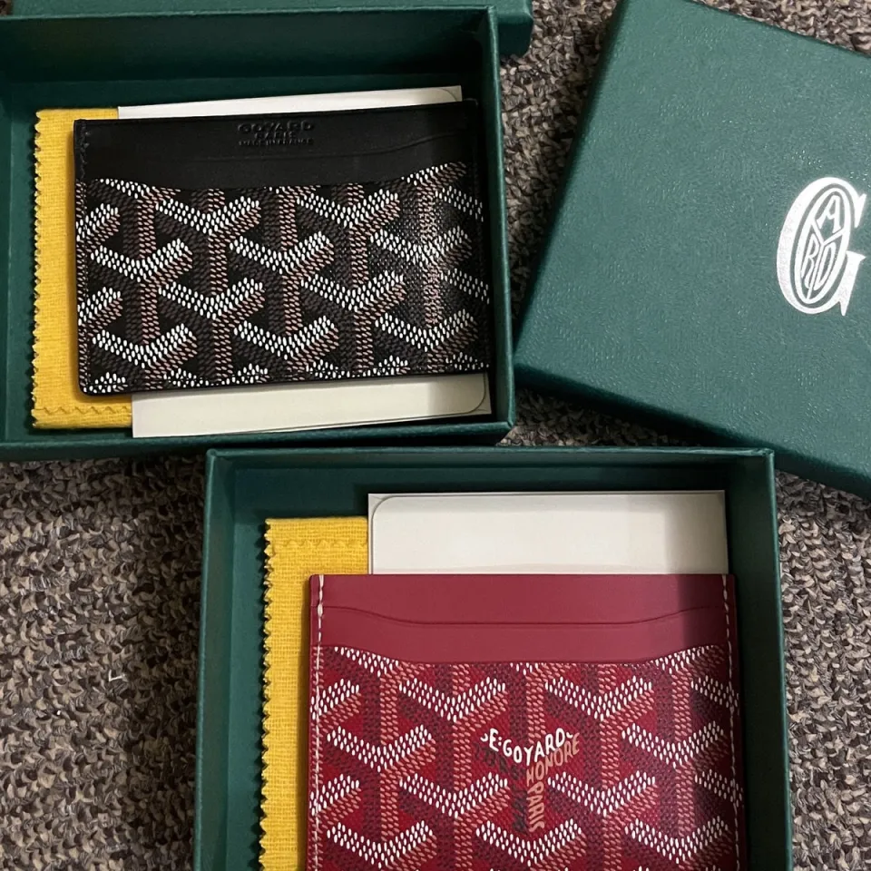 Goyard Goya Gaoyade business card holder unisex horizontal