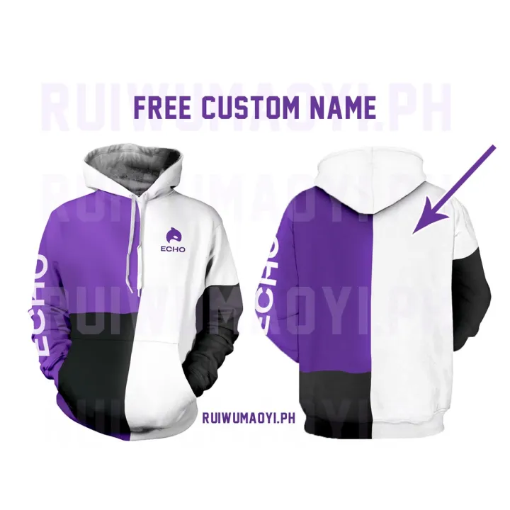ECHO Windbreaker Hoodie Jersey ECHO ESPORT SPECIAL MPL S8 FREE