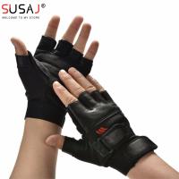 Gym Fitness Gloves Heavyweight Training Men Women Non-Slip Bodybuilding Glove Extended Wrist Support Bicycle Cycling Gloves