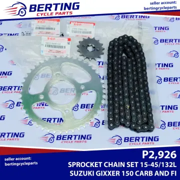 Gixxer 155 chain sprocket 2024 price