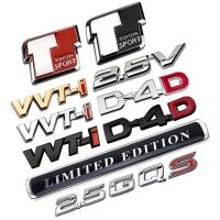 NEW Limited Edition VVT-I 2.5 G Q S V D4D Metal Car Sticker for Toyota Land Cruiser Camry Reiz Emblem