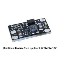 【YF】❁  (1-10pcs) Newest Multi-function Boost Module Up Board 5V/8V/9V/12V 1.5A Indicator Diy Voltage