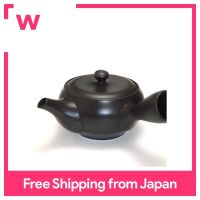 Scenery.com Tokoname Ware,A854 Kyusu ขนาดใหญ่พิเศษ,สีดำ,Obi-Net,560มล