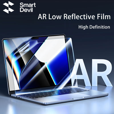 SmartDevil ฟิล์มบางปกป้องหน้าจอ สำหรับ A2485 Macbook Air M1 A2337 A2179 13.3นิ้ว A2681 13.6นิ้ว A2442 14.2นิ้ว MacBook Pro A2485 16.2นิ้วโน้ตบุ๊ก Apple ฟิล์มสะท้อนแสงต่ำชัดเจนแบบ