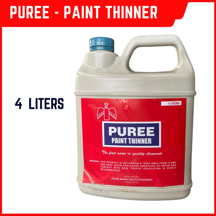 Puree Paint Thinner 1 Gallon (TPG) Lazada PH