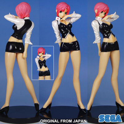 Figure ฟิกเกอร์ งานแท้ 100% Sega จากเรื่อง Super Blackjack ซุปเปอร์ แบล็กแจ็ก Rio Rollins Tachibana ริโอ โรลลินส์ ทาจิบานะ Black Ver Original from Japan Anime ของสะสมหายาก อนิเมะ การ์ตูน มังงะ คอลเลกชัน ของขวัญ New Collection Doll ตุ๊กตา Model โมเดล