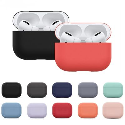 Silicone Earphone Case for Airpods Pro Case Shockproof Bluetooth Wireless Protective Cover Skin Accessories for AirPods Pro 2019