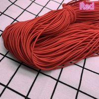 【hot】♙  New 5yards 2mm 2.5mm Elastic Round Band Rubber Cord for Jewelry Making Diy Accessories