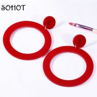 【YP】 SOHOT 2018 New Hollow Round Hoop Earrings Color Jewelry