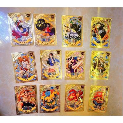 [Metal Card Collectors Edition] บอร์ดเกม การ์ดเกมหมากรุก โลหะ ไดนามิก One Piece Third Bullet Luffy Zoro Sanji Empress Oda Hobby and CollectionTH