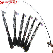 Sougayilang 1.8-3.3M Telescopic Fishing Rod Xách Tay Fishing Rod Giải