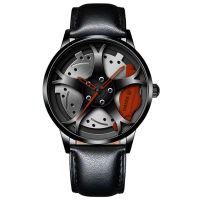 【July】 Fully automatic non-mechanical watch mens wheel hub quartz Korean style student spot wholesale