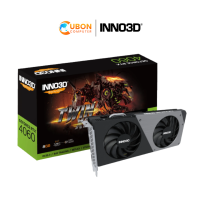 การ์ดจอ VGA INNO3D GEFORCE RTX 4060 TWIN X2 - 8GB GDDR6 128BIT ประกันศูนย์ 3 ปี