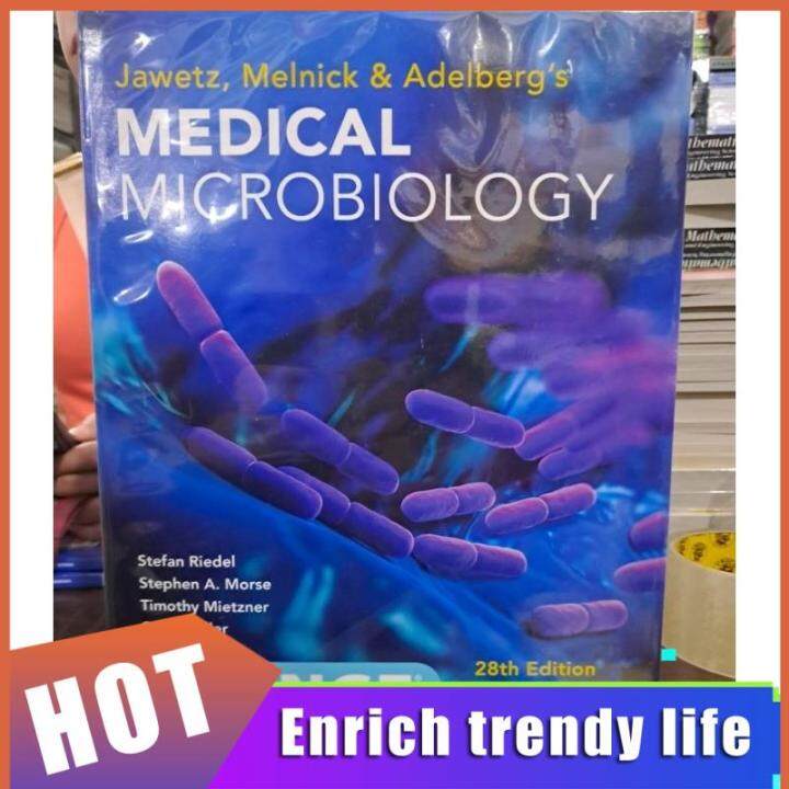 BOOK Medical Microbiology 28th Edution Jawetz Melnick Adelberg Colored ...