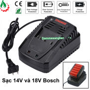 Sạc pin Bosch 14.4V 18V Li-ion 3.7V nhận mạch zin