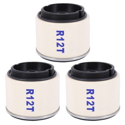 3X R12T Fuel /Water Separator Filter Engine for 40R 120AT S3240 NPT ZG1/4-19 Automotive Complete Combo Filter Cartridge