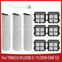 Brush Roller and Filter for TINECO IFLOOR 3 / FLOOR ONE S3 Cordless Wet Dry Floor Washer Handheld Vacuum Cleaner Spare Parts