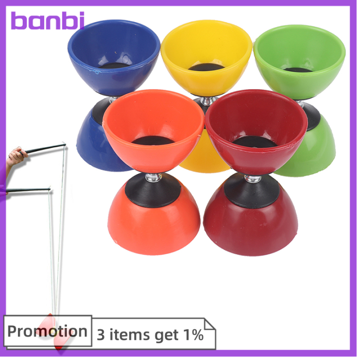 banbi Chinese YOYO Ball Bearing Diabolo Set Diabolo Sticks For Kids