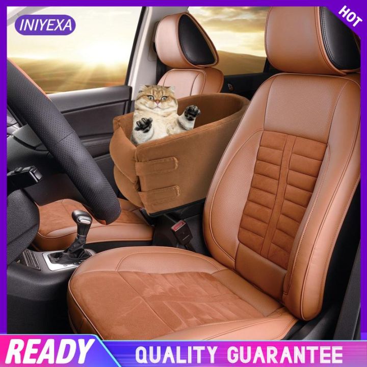 small-dog-cat-booster-seat-car-armrest-perfect-for-small-pets-suitable-for-most-car-interactive-pet-seat