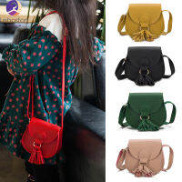 Leboston (กระเป๋า) กระเป๋าแฟชั่นสำหรับเด็ก Mini Satchel Portable Bag With Tassel Single-Shoulder Bag