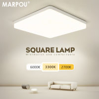 Square Led ceiling lamp for bedroom lighting Neutral white cold white warm white 48W 36W 24W 18W led ceiling light living room