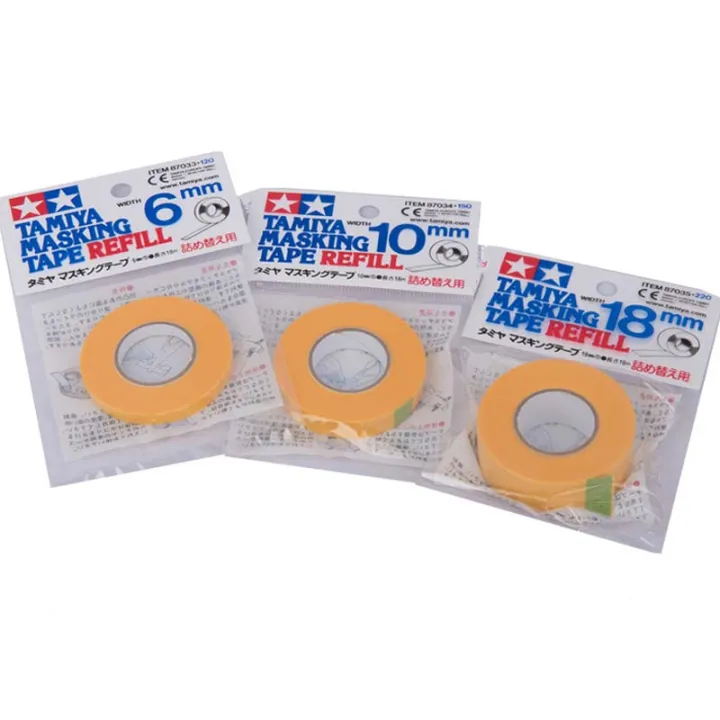 TAMIYA ing Tape Refill 87033 87034 87035 3 Rolls Model Tape for Spraying  Coloring Width 61018mm*18m Fit 87030-87031-87032 | Lazada PH