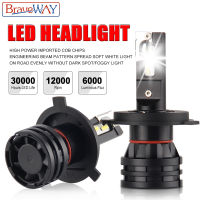 2022veway H4 LED หลอดไฟหน้ารถ H7 9005 HB3 9006 HB4 LED หลอดไฟอัตโนมัติ6500พัน12000L เมตร60วัตต์12โวลต์24โวลต์ H7 H11หลอดไฟ LED สำหรับรถจักรยานยนต์