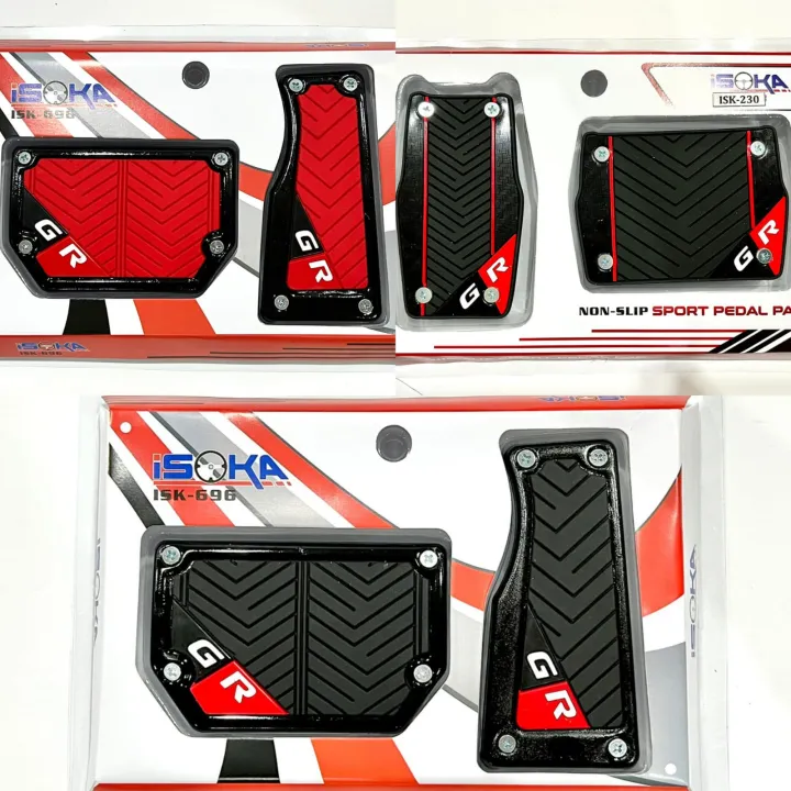 Pedal Gas Mobil Matic Tulisan GR Sport Universal Lazada Indonesia