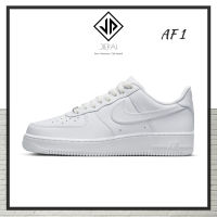 【ของแท้อย่างเป็นทางการ】 Air Force 1 low Sports shoes รองเท้าผ้าใบขาวดำ รองเท้าผ้าใบสำหรับผู้ชาย และผู้หญิง มีกล่องรองเท้า