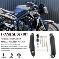 NEW FOR Street Triple 765S 765R 765RS Motorcycle Engine Guard Crash Frame Slider Falling Protector Cover Kit