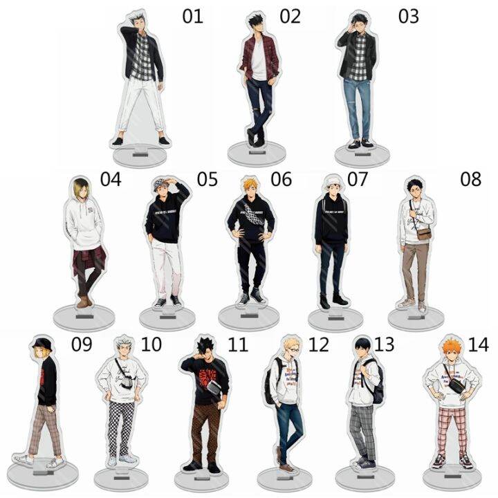 peacock-ตุ๊กตาฟิกเกอร์-อะคริลิค-การ์ตูนอนิเมะ-haikyuu-สไตล์แฟชั่น-สำหรับตกแต่ง