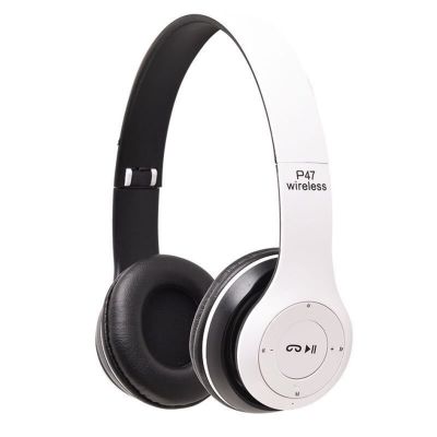 ❇❦﹍ P47 Wireless Headphones Over Ear Bluetooth Earphones Handsfree Call Headband 3.5mm Wired Earbuds Foldable BT 5.0 Gaming Headset
